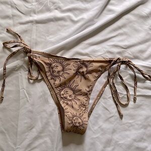 Romwe Sun & Moon Bikini Bottoms